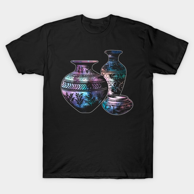 Magic Pottery Vase - Pottery Ceramic Artist T-Shirt by Anassein.os